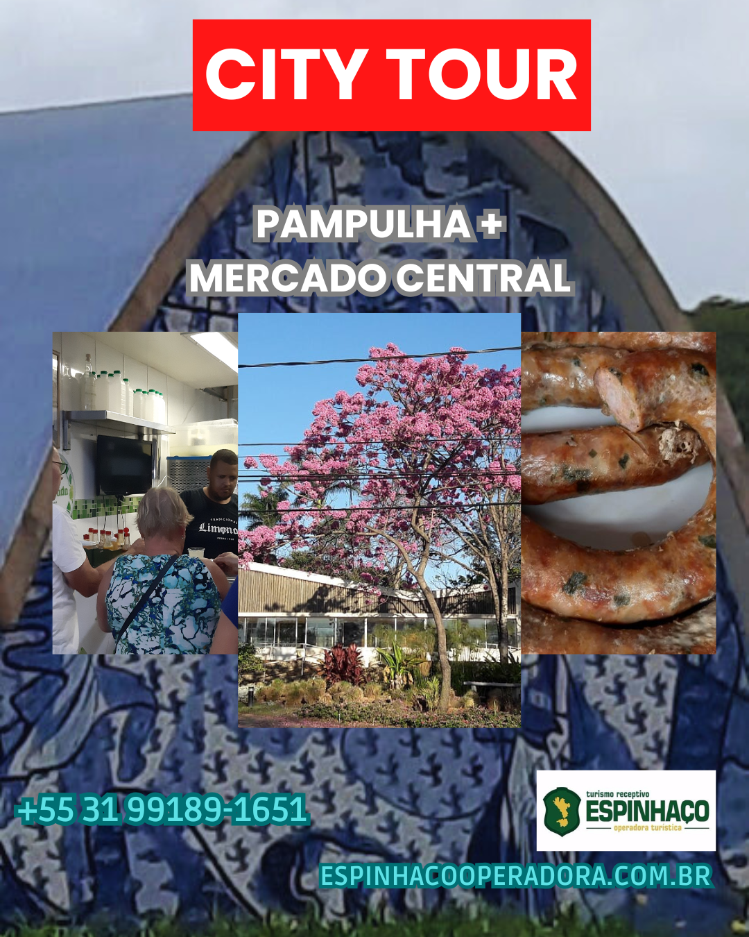 City Tour Pampulha + Mercado Central em Belo Horizonte