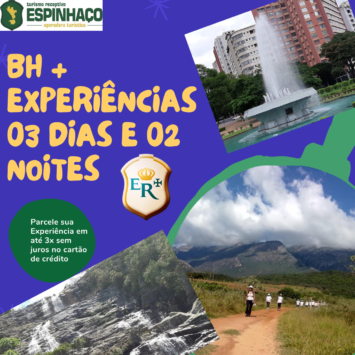 BH + Experiências 03 dias e 02 noites