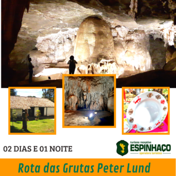 Rota das Grutas Peter Lund 02 dias e 01 noite