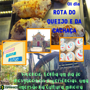 Rota do Queijo e da Cachaça - 01 dia