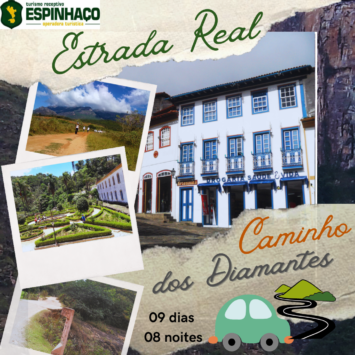 Estrada Real - Caminho dos Diamantes 09 dias e 08 noites